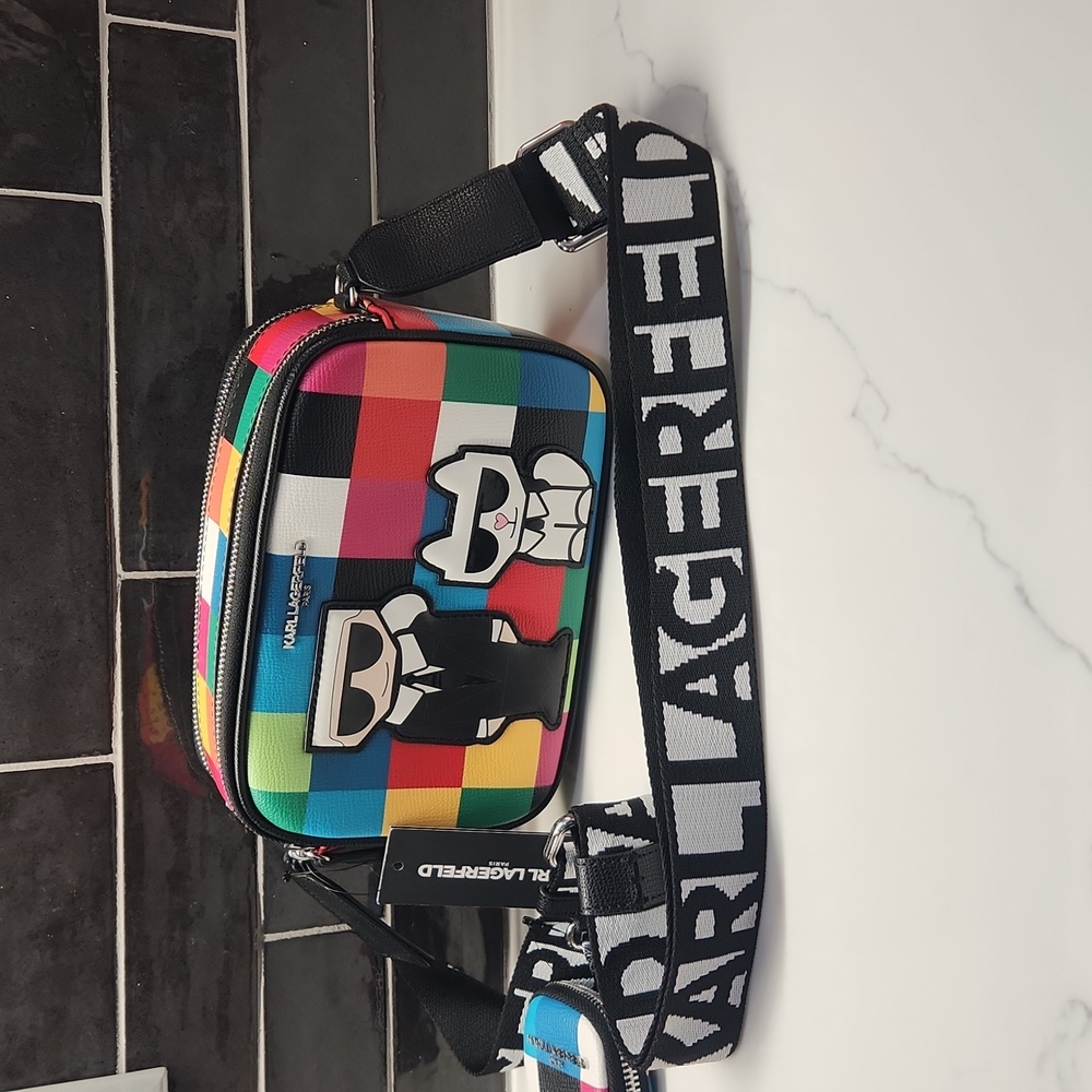 Karl Lagerfeld Multicolor Crossbody Bag - Picture 5 of 8